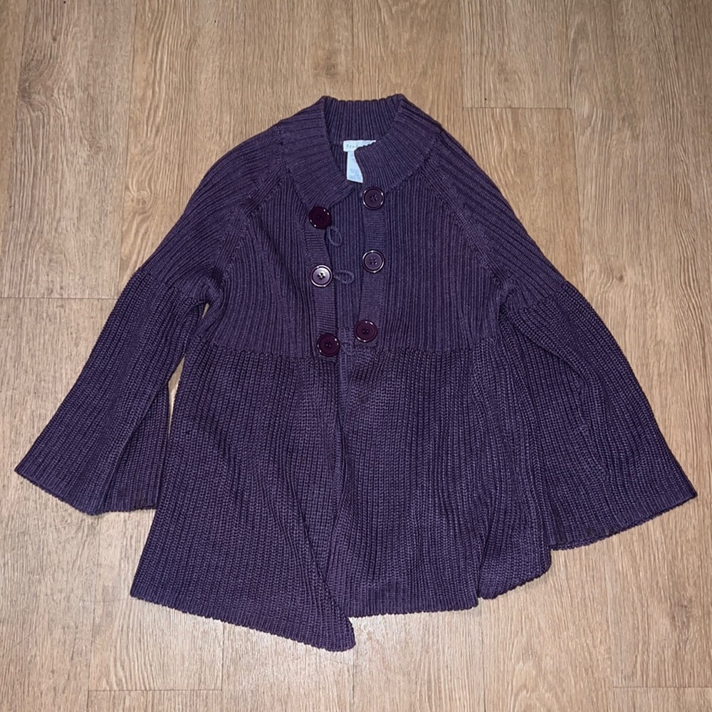 Purple vintage cardigan
